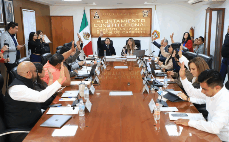 Cabildo de Cuautitlán Izcalli aprueba reformas para fortalecer sesiones y comisiones edilicias