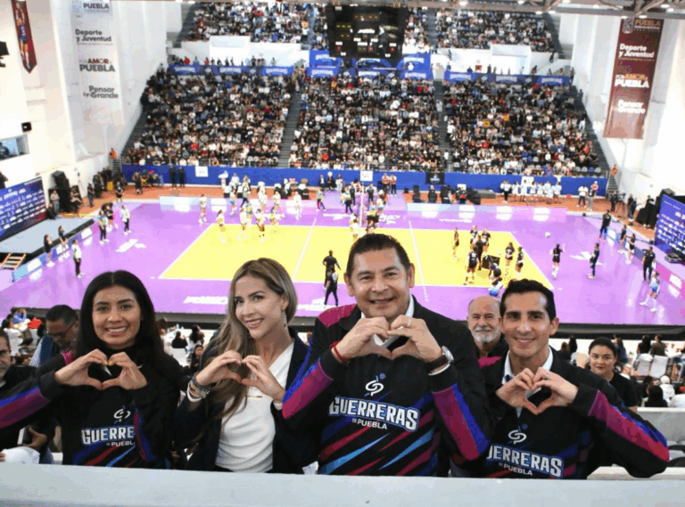 Puebla hace historia con el arranque de la Liga Profesional Femenil de Voleibol