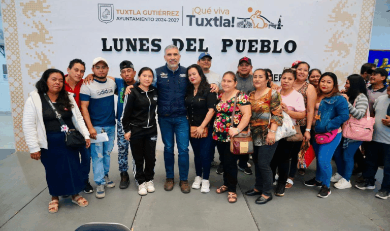 “Lunes del Pueblo”, compromiso directo de Ángel Torres con la ciudadanía de Tuxtla
