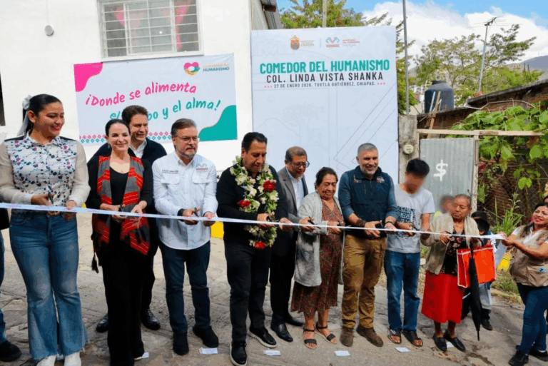 Inauguran en Tuxtla Gutiérrez el Comedor del Humanismo en Linda Vista Shanka