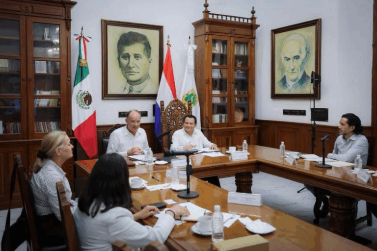 Yucatán y Países Bajos estrechan cooperación en desarrollo sostenible y sectores estratégicos