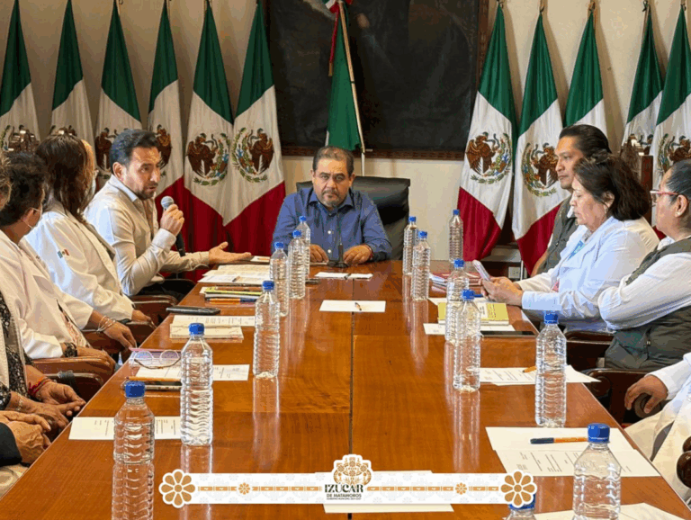 Gobierno de Izúcar impulsa coordinación interinstitucional para fortalecer la salud pública