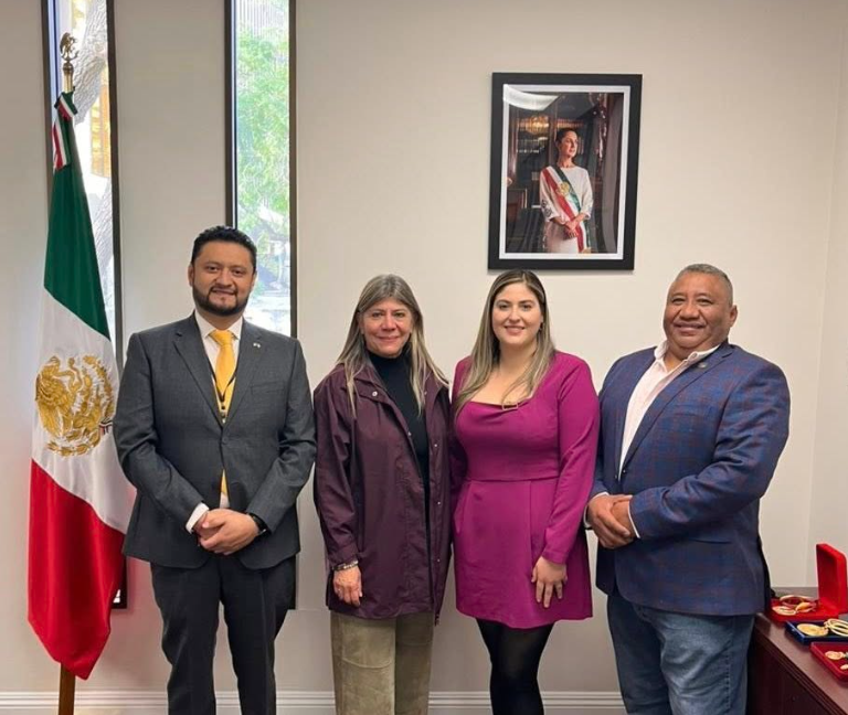 FINABIEN fortalece colaboración con el Consulado de México en San Bernardino para impulsar inclusión financiera