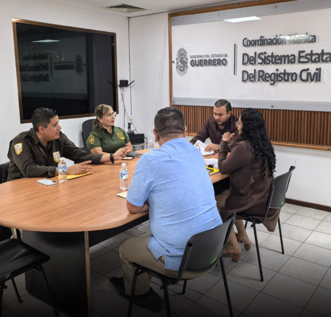 INM y Registro Civil de Guerrero refuerzan coordinación para garantizar certeza jurídica a personas extranjeras