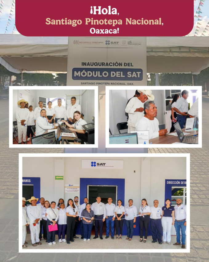SAT abre nuevos Módulos de Servicios Tributarios en Quintana Roo y Oaxaca