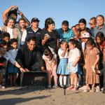 Eduardo Ramírez encabeza liberación de tortugas marinas en Puerto Arista