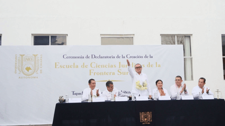 UNACH declara la creación de la Escuela de Ciencias Jurídicas de la Frontera Sur en Tapachula