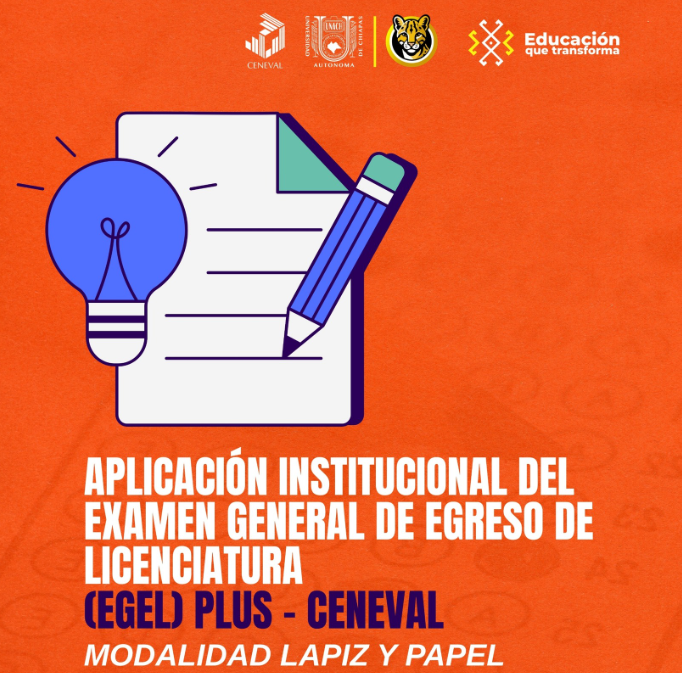 UNACH convoca a egresados a presentar el EGEL PLUS CENEVAL en marzo de 2026