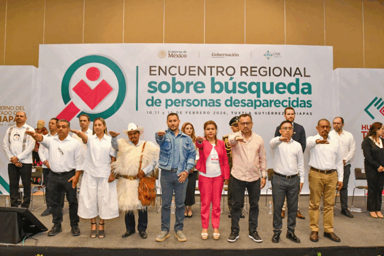 Chiapas es sede del Encuentro Regional Sur-Sureste sobre Búsqueda de Personas Desaparecidas y Atención a Familias