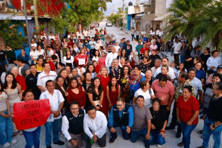 Ángel Torres transforma La Misión con calles nuevas tras más de 30 años de espera