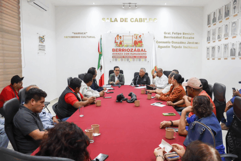 Gobierno de Berriozábal da seguimiento a acuerdos con representantes de mototaxis