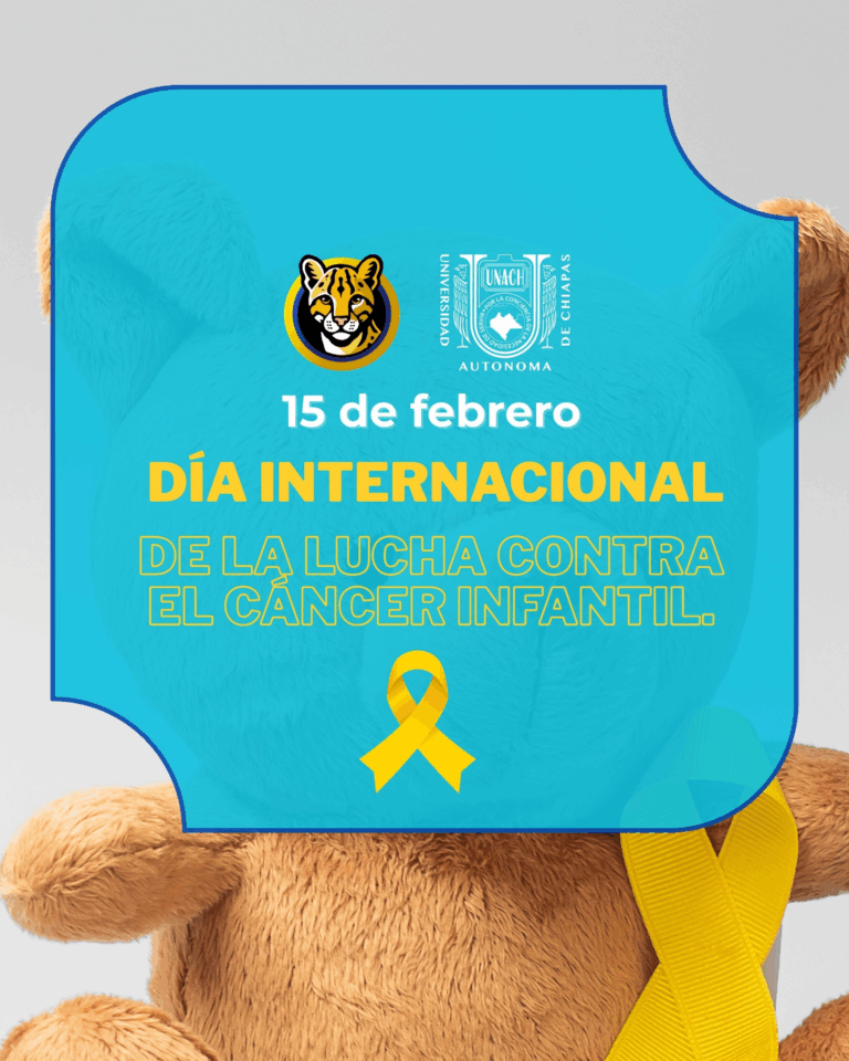 UNACH se suma al Día Internacional de la Lucha contra el Cáncer Infantil