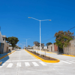 Inaugura Ángel Torres cerca de un kilómetro de pavimentación con concreto hidráulico, en la colonia Satélite Loma Larga