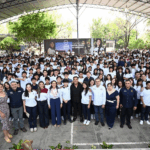 Eduardo Ramírez entrega mobiliario e insumos al Cobach y fortalece infraestructura educativa en el Cebech