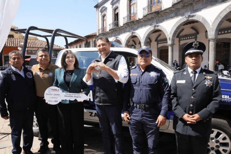Con 18 nuevas patrullas, Gobierno de Puebla refuerza la seguridad en Zacatlán