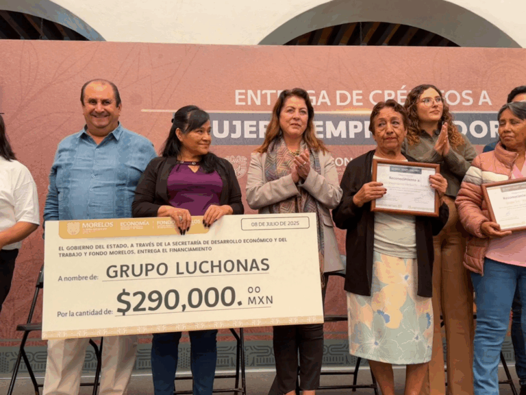 Gobierno de Margarita González Saravia impulsa empleo, créditos e innovación para reactivar la economía en Morelos