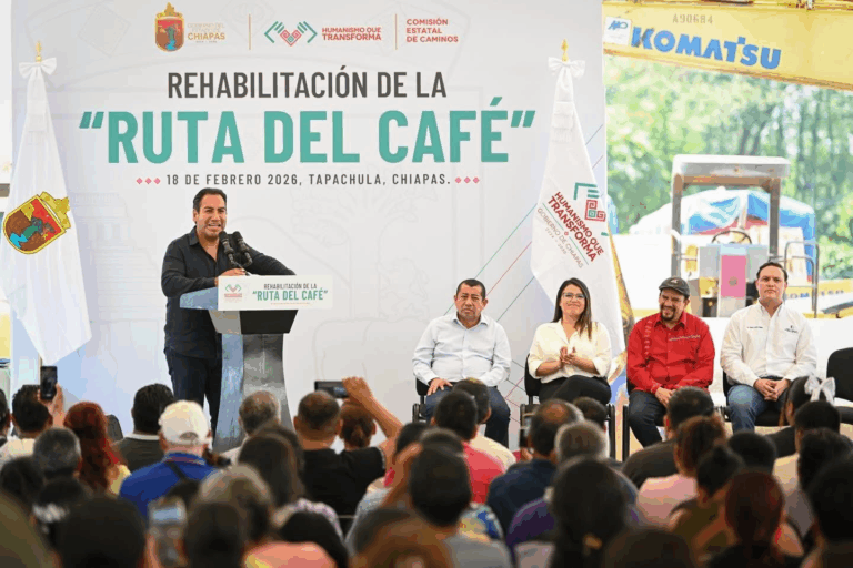 Eduardo Ramírez impulsa la rehabilitación de la Ruta del Café en Tapachula