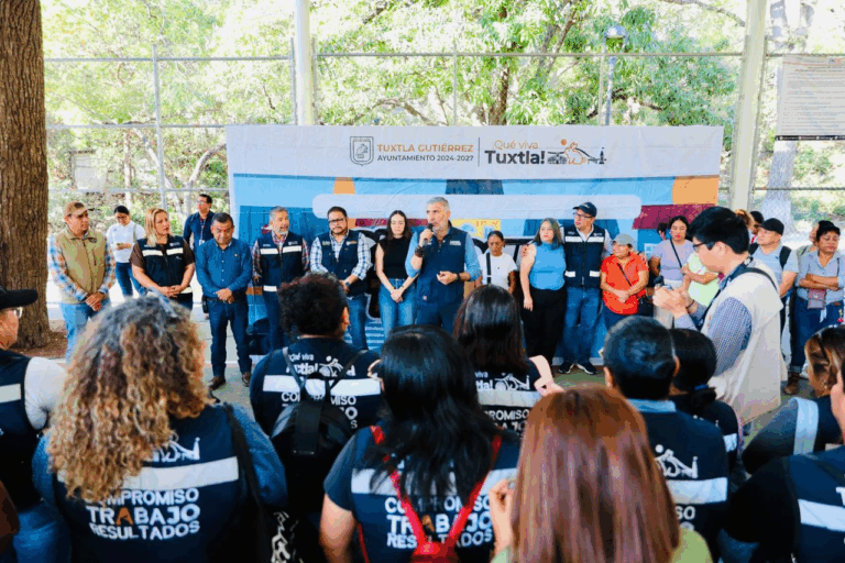 “Chuleando Tuxtla” fortalece la imagen urbana con atención en 13 colonias