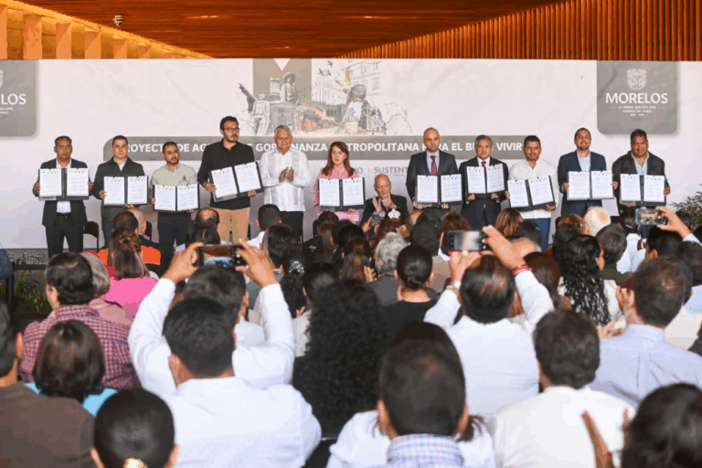 Morelos formaliza agenda metropolitana para impulsar desarrollo sustentable en Cuernavaca