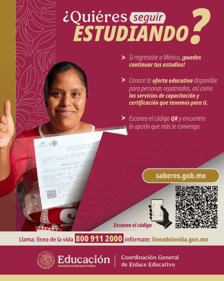 UNACH invita a personas repatriadas a continuar sus estudios en México