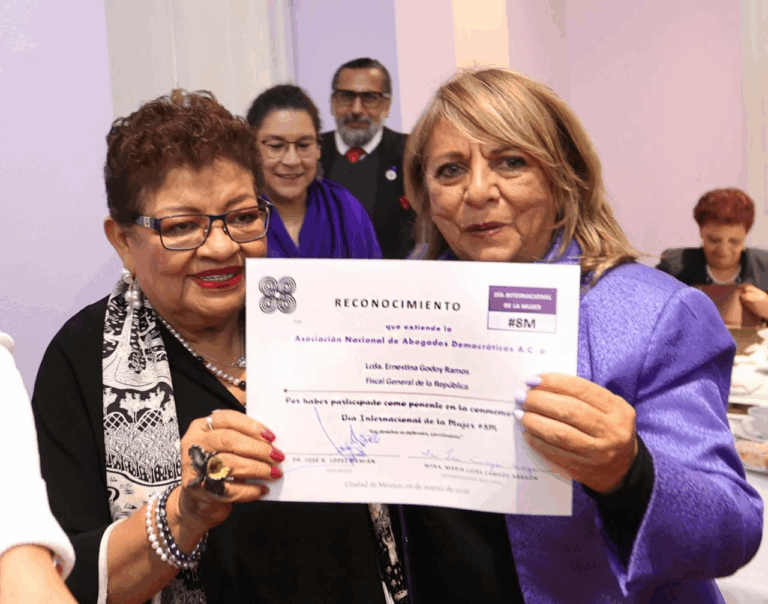 Ernestina Godoy llama a continuar la lucha por la igualdad de las mujeres