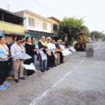 Inicia Ángel Torres pavimentación integral de calle en San José Terán