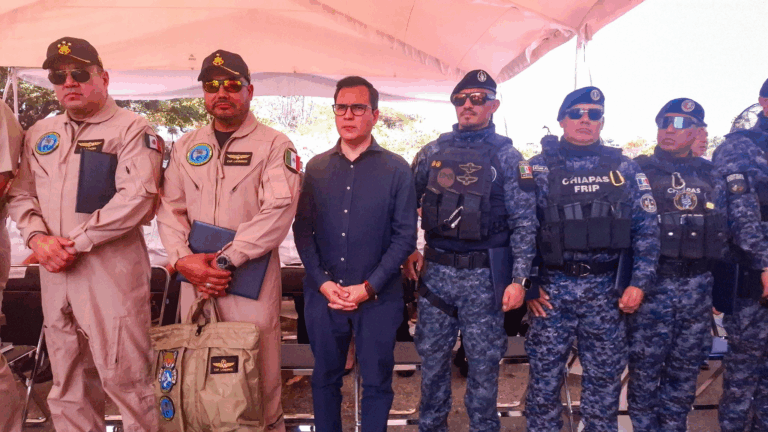 Inauguran Dirección de Transporte Aéreo para fortalecer la seguridad en Chiapas