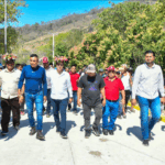Inauguran pavimentación de acceso principal en la comunidad Nuevo Chacacal