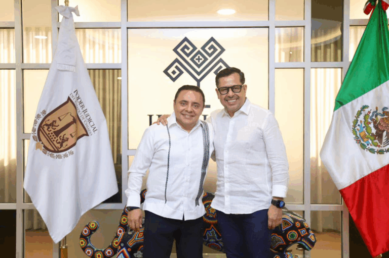 Poder Judicial y Congreso de Chiapas fortalecen coordinación institucional para garantizar el Estado de Derecho