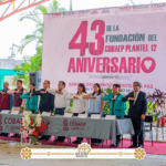 Reconocen 43 años de trayectoria educativa del COBAEP Plantel 12 en Izúcar de Matamoros