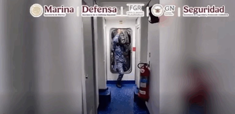 Aseguran cerca de dos toneladas de cocaína en operación marítima en Acapulco