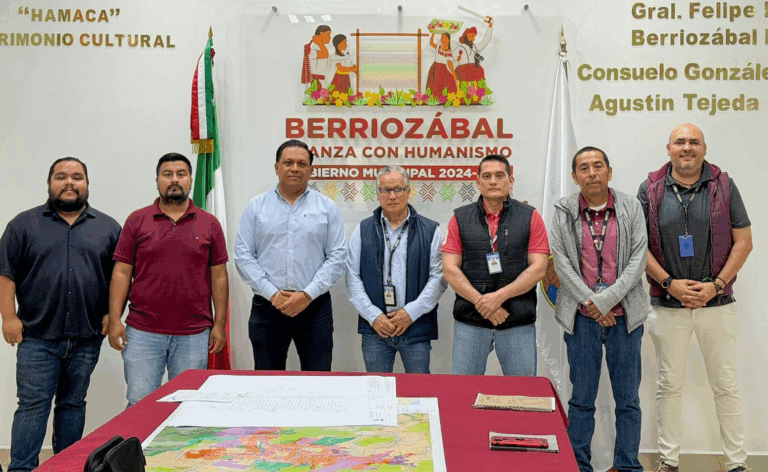 Berriozábal inicia proyecto con el INEGI para fortalecer la planeación urbana del municipio