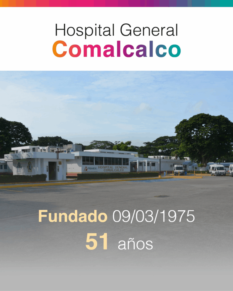 Hospital General de Pemex en Comalcalco celebra 51 años de servicio médico
