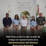 INM fortalece coordinación en el puerto de Veracruz para optimizar procesos migratorios