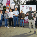 Gobierno de Puebla moderniza alumbrado público con tecnología LED en Rancho Colorado
