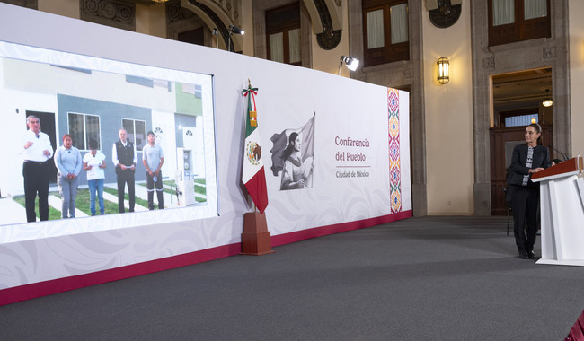 Presidenta Claudia Sheinbaum avanza meta de 1.8 millones de viviendas con entrega en Tamaulipas