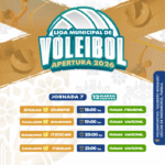 Invitan a disfrutar la Jornada 7 de la Liga Municipal de Voleibol en Izúcar de Matamoros
