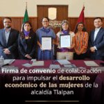 FINABIEN y Alcaldía Tlalpan firman convenio para impulsar la autonomía económica de las mujeres
