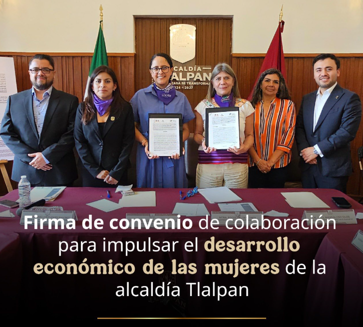 FINABIEN y Alcaldía Tlalpan firman convenio para impulsar la autonomía económica de las mujeres
