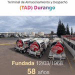 Terminal de Almacenamiento y Despacho Durango de Pemex cumple 58 años de operación