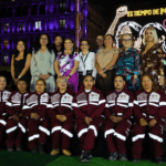 Clara Brugada enciende mosaicos luminosos en el Zócalo para reconocer la lucha de las mujeres