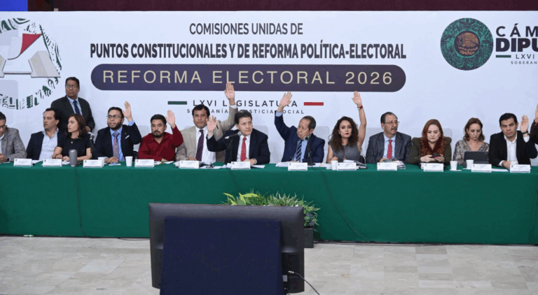 Comisiones del Congreso aprueban dictamen de reforma electoral impulsada por Claudia Sheinbaum