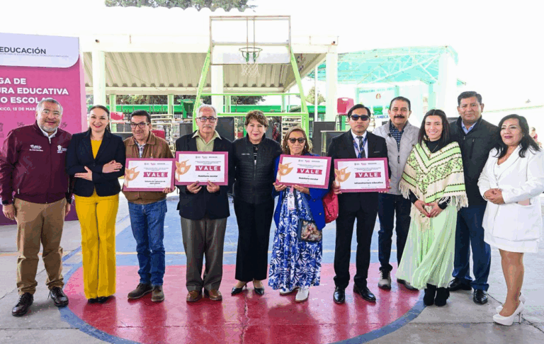 Gobierno del Estado de México entrega infraestructura y mobiliario escolar para estudiantes de Amecameca