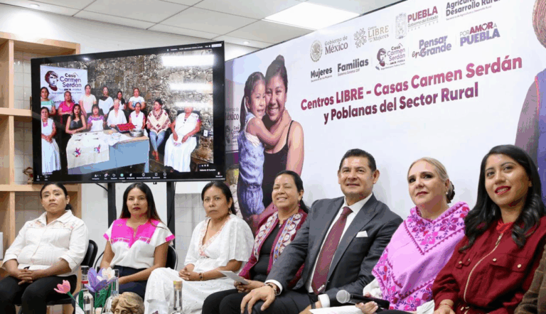 Centros LIBRE Casas Carmen Serdán fortalecen atención integral y reducen violencia de género en Puebla