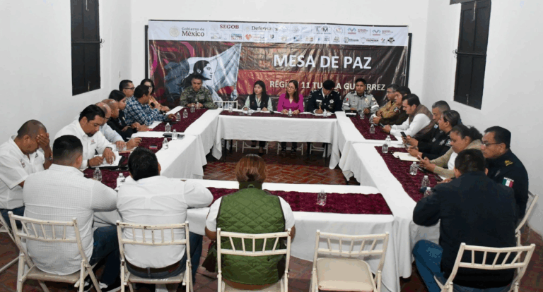 Berriozábal refuerza coordinación interinstitucional en materia de seguridad