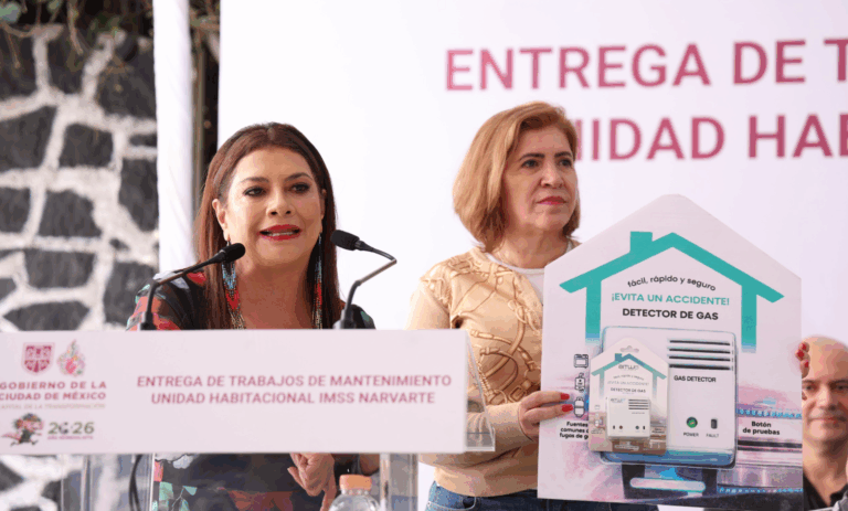 Clara Brugada rehabilita unidades habitacionales en Narvarte y Portales con programa Otoch