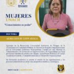 Alma Leslie León Ayala destaca el poder del conocimiento en la UNACH
