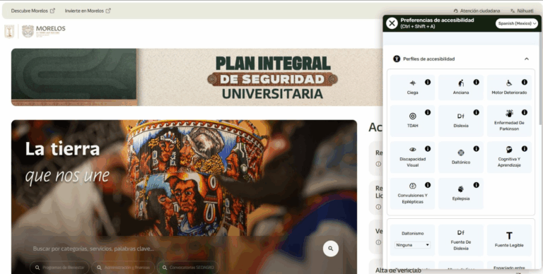 Morelos impulsa acceso digital inclusivo en servicios públicos
