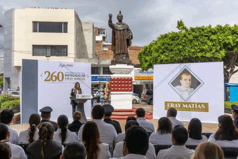 Reconoce Alejandra Gómez Mendoza legado de Fray Matías de Córdova y Ordóñez