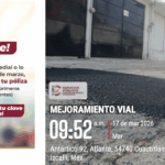 Refuerzan trabajos de bacheo en colonias de Cuautitlán Izcalli para mejorar la movilidad